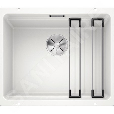 Blanco Etagon 500 - Évier en Silgranit, 530x460 mm, avec rails, blanc 522231