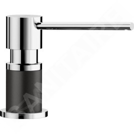 Blanco Accessoires - Distributeur de savon Lato, noir / chrome 526177