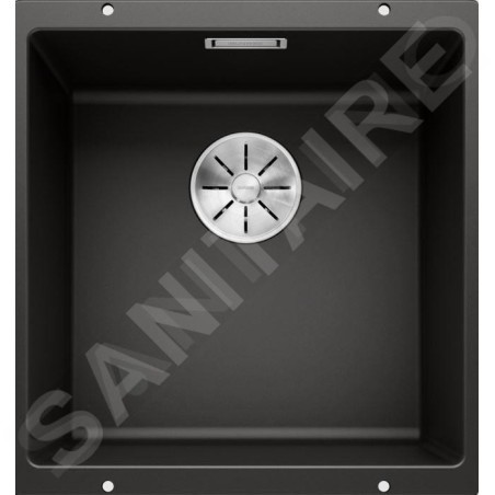 Blanco Subline 400 - Évier en silgranit, 430x460 mm, InFino, noir 525990