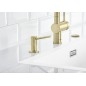 Blanco Accessoires - Distributeur de détergent Torre, or satiné 526700
