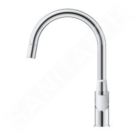 Grohe Start Loop - Mitigeur d’évier avec bec extractible, chrome 30556000