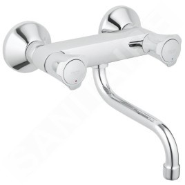 Grohe Costa - Mitigeur d’évier mural, chrome 31187001