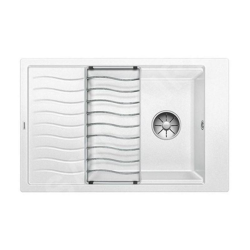 Blanco Elon XL 6 - Évier en Silgranit, 780x500 mm, blanc 524848 Blanco Elon XL 6 - Évier en Silgranit, 780x500 mm, blanc 524848