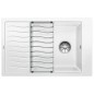 Blanco Elon XL 6 - Évier en Silgranit, 780x500 mm, blanc 524848 Blanco Elon XL 6 - Évier en Silgranit, 780x500 mm, blanc 524848