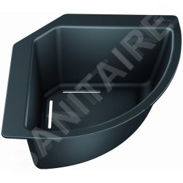 Blanco Accessoires - Vide-sauce d’angle, noir 235866