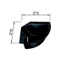 Blanco Accessoires - Vide-sauce d’angle, noir 235866