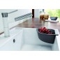 Blanco Accessoires - Vide-sauce d’angle, noir 235866
