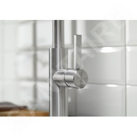 Blanco Sonea S - Mitigeur d'évier avec bras et douche flexibles, inox brossé 526616