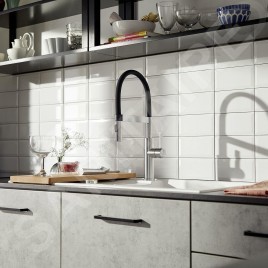 Blanco Sonea S - Mitigeur d'évier avec bras et douche flexibles, inox brossé 526616