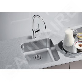 Blanco Supra 450 - Évier, 480x430 mm, inox brossé 518203