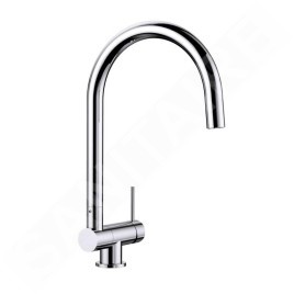 Blanco Coressa F - Robinetterie d’évier pour montage devant fenêtre, chrome 521543