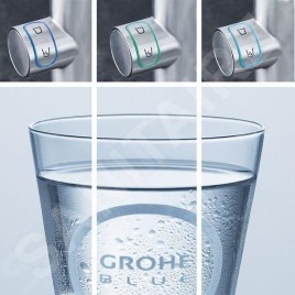 Grohe Blue Home - Mitigeur d’évier Mono Connected, avec unité réfrigérante et filtration, chrome 31498001