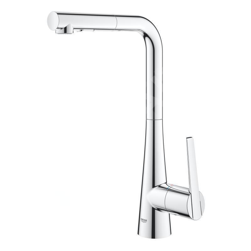 Grohe Zedra - Mitigeur d'évier avec douchette extractible, SmartControl, chrome 32553002 Grohe Zedra - Mitigeur d'évier avec douchette extractible, SmartControl, chrome 32553002