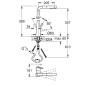 Grohe Zedra - Mitigeur d'évier avec douchette extractible, SmartControl, chrome 32553002 Grohe Zedra - Mitigeur d'évier avec douchette extractible, SmartControl, chrome 32553002
