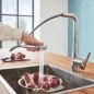 Grohe Zedra - Mitigeur d'évier avec douchette extractible, SmartControl, chrome 32553002 Grohe Zedra - Mitigeur d'évier avec douchette extractible, SmartControl, chrome 32553002
