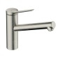 Hansgrohe Zesis M33 - Mitigeur d'évier 150, aspect inox 74802800