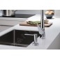 Hansgrohe Accessoires - Distributeur de savon liquide mural A51, 500 ml, chrome 40448000