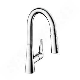Hansgrohe Talis M51 - Mitigeur d’évier 160 avec douchette extractible, chrome 72815000