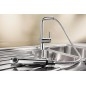 Blanco Linus S - Mitigeur d’évier avec douchette extractible, chrome 512402