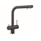 Blanco Fontas S II - Mitigeur d'évier avec douchette extractible et filtration, noir 526158 Blanco Fontas S II - Mitigeur d'évier avec douchette extractible et filtration, noir 526158