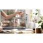 Hansgrohe Zesis M33 - Mitigeur d'évier 160, avec douchette extractible, chrome 74801000