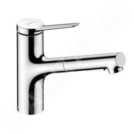 Hansgrohe Zesis M33 - Mitigeur d'évier 150, sBox lite, chrome 74803000