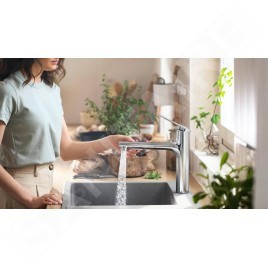 Hansgrohe Zesis M33 - Mitigeur d'évier 150, sBox lite, chrome 74803000