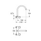 Grohe Costa L - Mélangeur d’évier, chrome 31186001 Grohe Costa L - Mélangeur d’évier, chrome 31186001