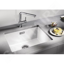 Blanco Subline 400 - Évier en Silgranit, 430x460 mm, InFino, blanc 523426