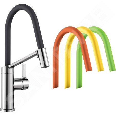 Blanco Viu S - Mitigeur d’évier avec bras flexible, chrome 524813
