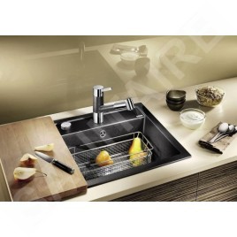 Blanco Dalago 45 - Évier en Silgranit, 465x510 mm, avec commande du vidage, anthracite 517156