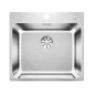Blanco Solis 500 - Évier 540x500 mm avec commande excentrique PushControl, inox brossé 526124 Blanco Solis 500 - Évier 540x500 mm avec commande excentrique PushControl, inox brossé 526124