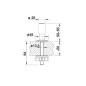 Blanco Accessoires - Bouton de commande excentrique, chrome 221339 Blanco Accessoires - Bouton de commande excentrique, chrome 221339