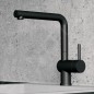 Blanco Linus - Mitigeur d'évier, noir mat 525806