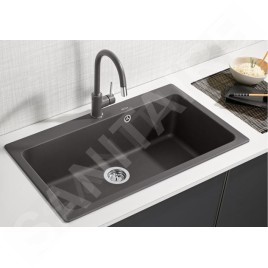 Blanco Naya XL 9 - Évier en silgranit, 860x510 mm, anthracite 521811