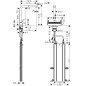 Hansgrohe M81 - Mitigeur d'évier Aquno Select 250 avec bec extractible et jet plat, sBox, noir mat 73830670 Hansgrohe M81 - Mitigeur d'évier Aquno Select 250 avec bec extractible et jet plat, sBox, noir mat 73830670