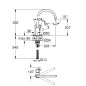 Grohe BauLoop - Mitigeur d’évier, chrome 31232001