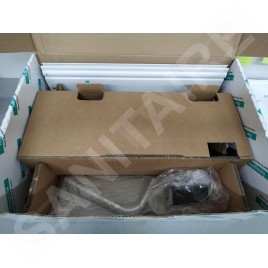Hansgrohe M81 - Mitigeur d'évier Aquno Select avec bec extractible et jet plat, sBox, chrome 73830000