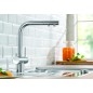 Blanco Fontas II - Robinet d’évier avec fonction filtrante, chrome 523128 Blanco Fontas II - Robinet d’évier avec fonction filtrante, chrome 523128