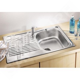 Blanco Tipo 45 - Évier, 780x500 mm, inox brillant naturel 513441