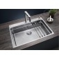 Blanco Etagon 700 - Évier 740x500 mm avec commande excentrique et rails, inox 524274 Blanco Etagon 700 - Évier 740x500 mm avec commande excentrique et rails, inox 524274