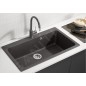 Blanco Naya XL 9 - Évier en silgranit, 860x510 mm, noir 525947