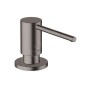 Hansgrohe Accessoires - Distributeur de détergent A41, 500 ml, chrome noir brossé 40438340