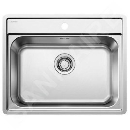 Blanco Lemis 6 - Évier, 615x500 mm, inox brossé 525108