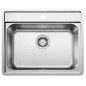 Blanco Lemis 6 - Évier, 615x500 mm, inox brossé 525108