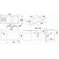 Blanco Zia 8 - Évier en Silgranit, 1160x500 mm, anthracite 515605 Blanco Zia 8 - Évier en Silgranit, 1160x500 mm, anthracite 515605