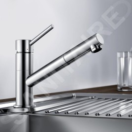 Blanco Kano S - Mitigeur d’évier avec douchette extractible, chrome 521503