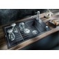 Blanco Elon XL 6 - Évier en silgranit, 780x500 mm, avec commande de vidage et avec des accessoires, anthracite 524834