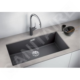 Blanco Subline 700 - Évier en Silgranit, 730x460 mm, InFino, gris rocher 523443