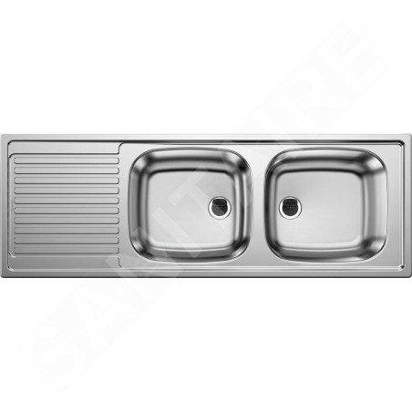 Blanco Top EZS - Évier, 1235x435 mm, inox 500374